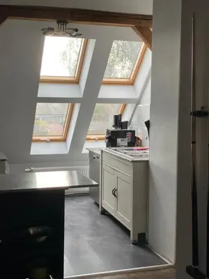 Grundriss der Unterkunft Black Billard l Loft für 2-5 Personen l Wohlfühlen in Altstadtnähe