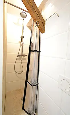 Ein Badezimmer in der Unterkunft Black Billard l Loft für 2-5 Personen l Wohlfühlen in Altstadtnähe