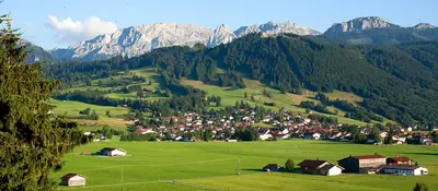 Naturlandschaft in der Nähe der Ferienwohnung