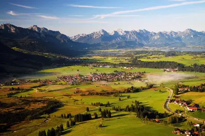 Naturlandschaft in der Nähe der Ferienwohnung