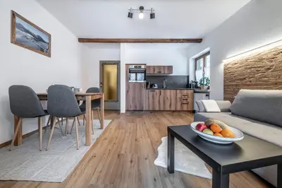 Küche/Küchenzeile in der Unterkunft Haus Hohenwiesen