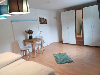 Ein Bett oder Betten in einem Zimmer der Unterkunft Haus Miele