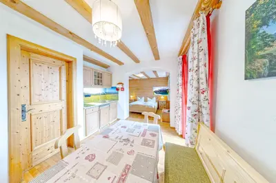 Ein Bett oder Betten in einem Zimmer der Unterkunft Haus Antonia