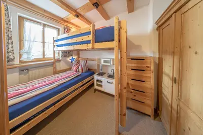 Ein Bett oder Betten in einem Zimmer der Unterkunft Haus Antonia