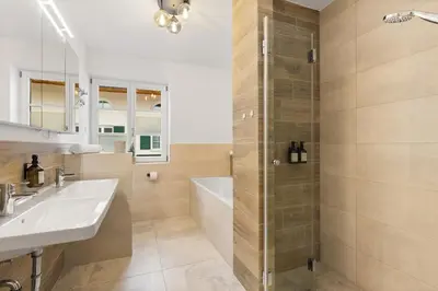 Ein Badezimmer in der Unterkunft Casa Tegernsee - wenige Minuten zum See