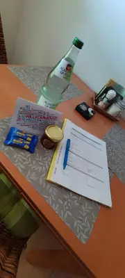 Grundriss der Unterkunft Schöne helle Ferienwohnung