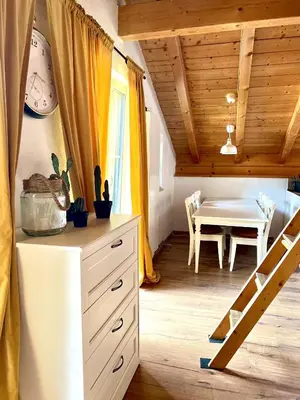 Ein Bett oder Betten in einem Zimmer der Unterkunft Gasthof Königstand