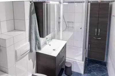Ein Badezimmer in der Unterkunft Stilvolles 50qm Altstadt Apt Ingolstadt