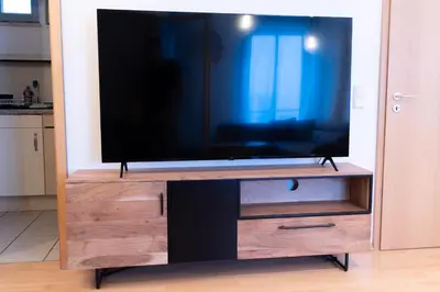 TV/Unterhaltungsangebot in der Unterkunft Stilvolles 50qm Altstadt Apt Ingolstadt
