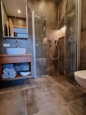 Ein Badezimmer in der Unterkunft Haus Weißenbacher