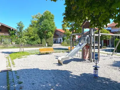 Ein Kinderspielbereich in der Unterkunft Haus Weißenbacher