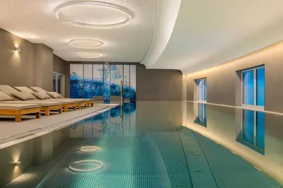 Der Swimmingpool an oder in der Nähe von Caro & Selig, Tegernsee, Autograph Collection