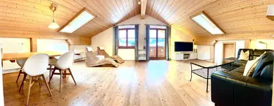 TV/Unterhaltungsangebot in der Unterkunft Ferienwohnung Zugspitze