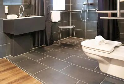 Ein Badezimmer in der Unterkunft SOB Hotel by WMM Hotels