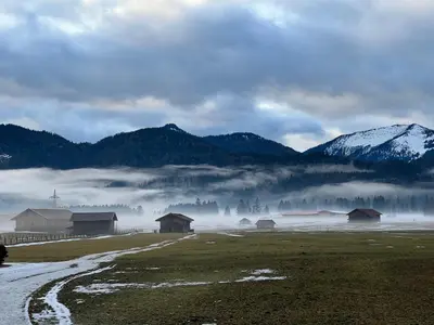 Naturlandschaft in der Nähe der Ferienwohnung