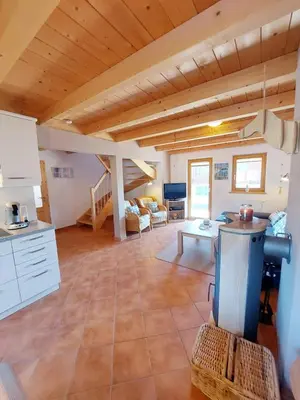 Küche/Küchenzeile in der Unterkunft Casa Cubana - Schönes und komfortables Ferienhaus am Waldrand