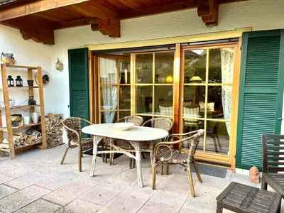 Ein Patio oder anderer Außenbereich in der Unterkunft FeWo Flair