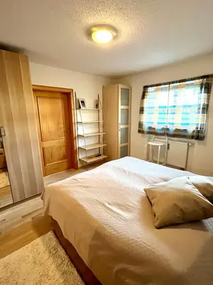 Ein Bett oder Betten in einem Zimmer der Unterkunft FeWo Flair
