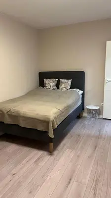 Ein Bett oder Betten in einem Zimmer der Unterkunft Hochfeld Apartment in Augsburg