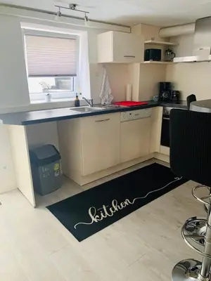 Küche/Küchenzeile in der Unterkunft Practical Loft Comfort near Munich