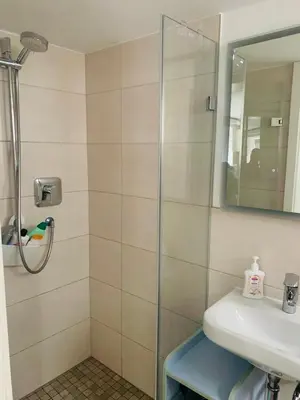 Ein Badezimmer in der Unterkunft Practical Loft Comfort near Munich