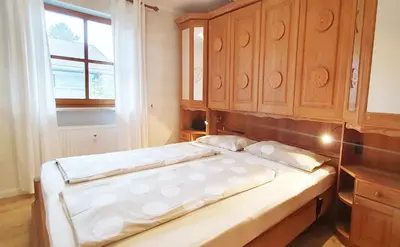 Ein Bett oder Betten in einem Zimmer der Unterkunft Fewo Christine
