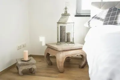 Ein Bett oder Betten in einem Zimmer der Unterkunft Loft “Samuel”