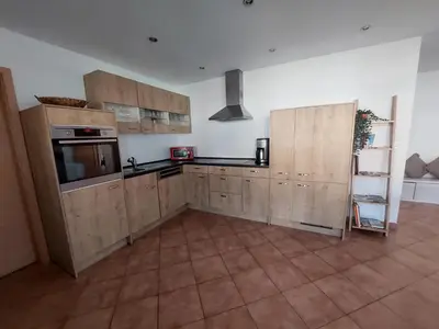 Küche/Küchenzeile in der Unterkunft Apartment Kofelblick