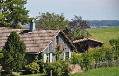 Naturlandschaft in der Nähe der Ferienwohnung