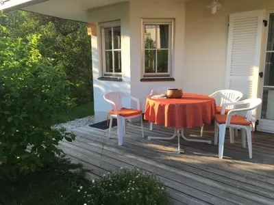 Ein Balkon oder eine Terrasse in der Unterkunft Ferienwohnung Am Anger