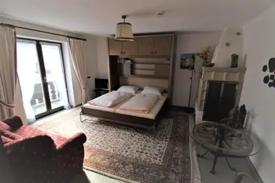 Ein Bett oder Betten in einem Zimmer der Unterkunft Schneeglöckchen - a74007