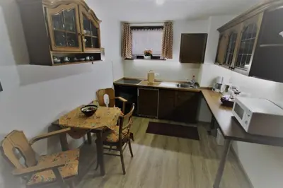 Küche/Küchenzeile in der Unterkunft Schneeglöckchen - a74007