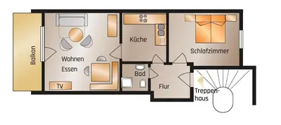 Grundriss der Unterkunft Malerblick - a73966