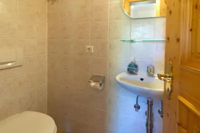 Ein Badezimmer in der Unterkunft Abendruh - a74072
