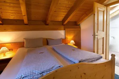 Ein Bett oder Betten in einem Zimmer der Unterkunft Abendruh - a74072