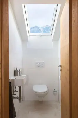 Ein Badezimmer in der Unterkunft Zugspitz - a74008