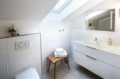 Ein Badezimmer in der Unterkunft Zugspitz - a74008