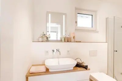 Ein Badezimmer in der Unterkunft Pension Fiets