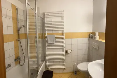 Ein Badezimmer in der Unterkunft Ferienwohnungen Gruber
