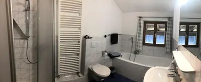 Ein Badezimmer in der Unterkunft Ferienwohnungen Gruber