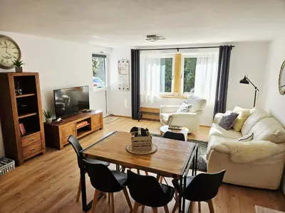 TV/Unterhaltungsangebot in der Unterkunft Ferienwohnung Lieblingszeit