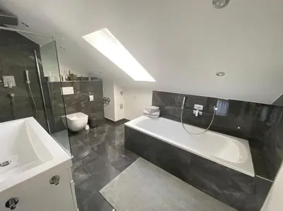 Ein Badezimmer in der Unterkunft Ferienwohnung im Allgäu