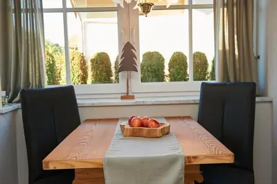 Essen in der Ferienwohnung oder in der Nähe