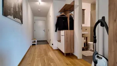 Ein Badezimmer in der Unterkunft Modern Apartment, central in Bad Aibling