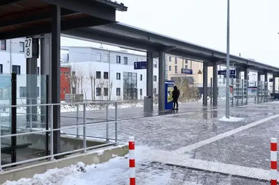 Modern Apartment, central in Bad Aibling im Winter