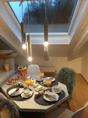 Essen in der Ferienwohnung oder in der Nähe