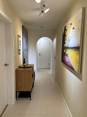 Grundriss der Unterkunft Garten-Ferienwohnung Seppi