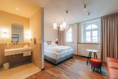 Ein Bett oder Betten in einem Zimmer der Unterkunft Hotel Amalia - Boutique Hotel