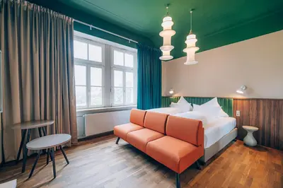 Ein Bett oder Betten in einem Zimmer der Unterkunft Hotel Amalia - Boutique Hotel
