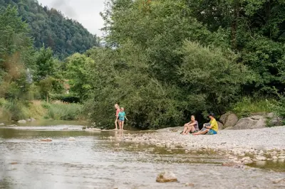 Naturlandschaft in der Nähe der Ferienwohnung